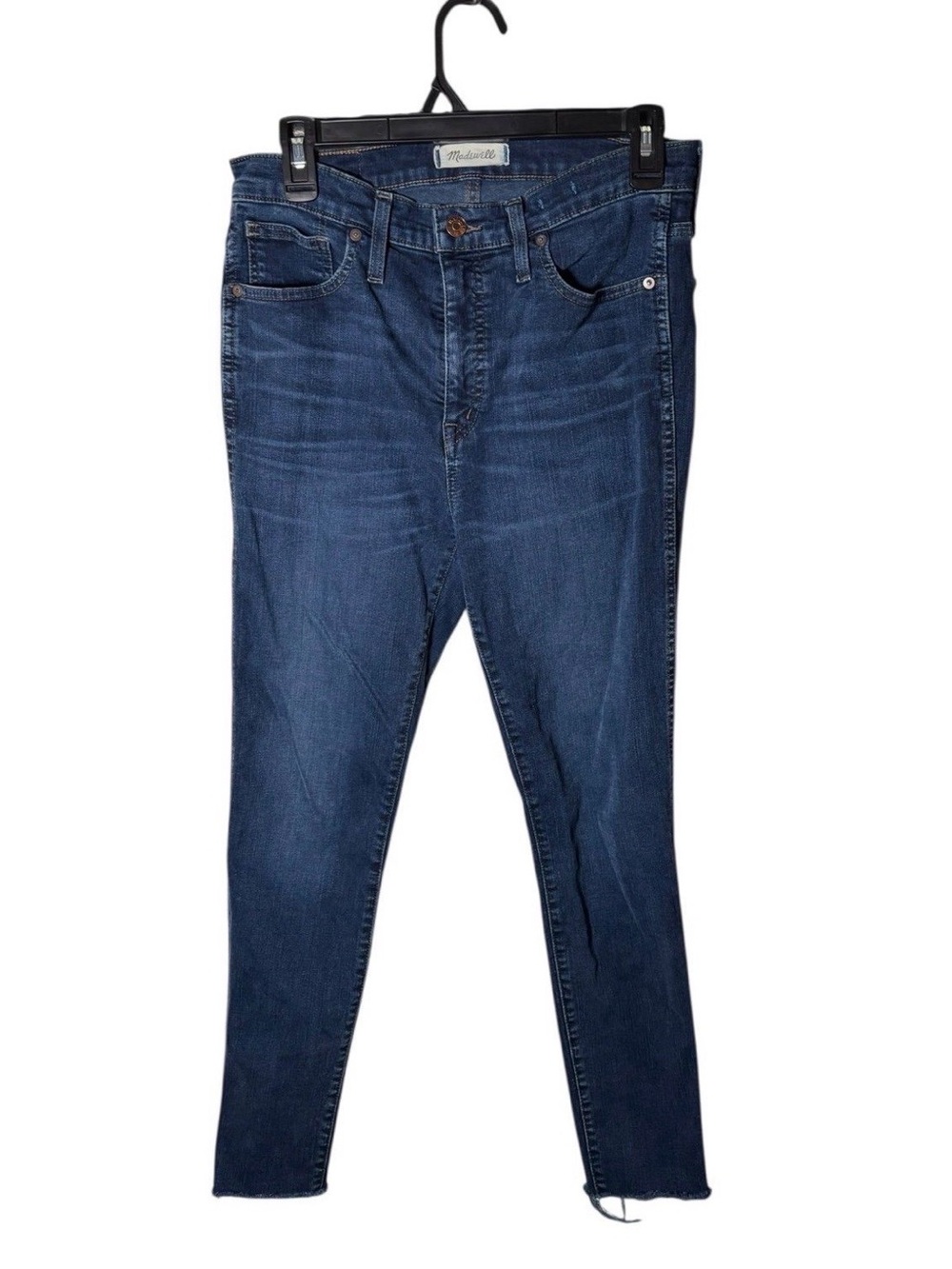 Madewell Men's Skinny Jeans in Deep Indigo Blue Size 6
